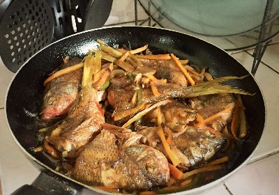 Escabeche Recipe (Fish in Sweet and Sour Sauce) 