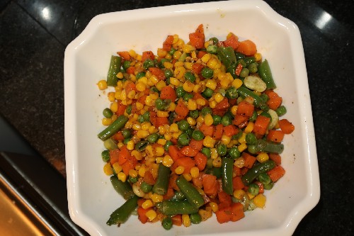 Mixed Vegetables in Butter Recipe