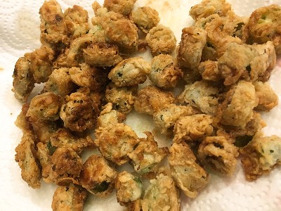 Savory Fried Okra Recipe